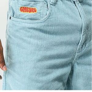 Empyre loose fit corduroy light blue men’s skate pants size 30